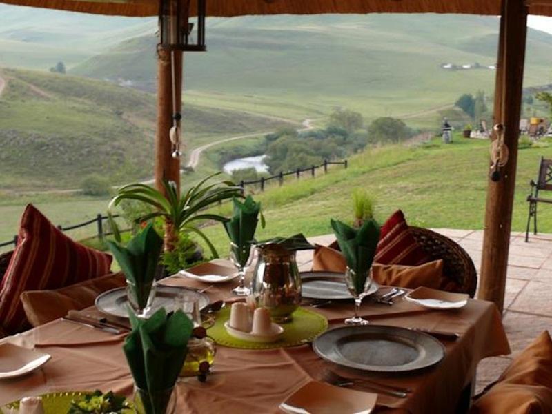 Amazian Mountain River Lodge Underberg Kültér fotó